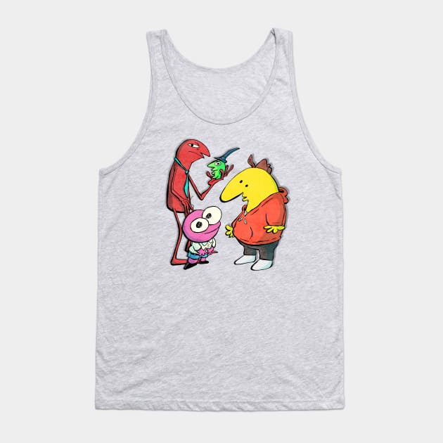 Grinning Chums Tank Top by austinkimmell67@gmail.com